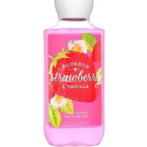 Bath & Body Works Shower Gel Bourbon Strawberry & Vanilla